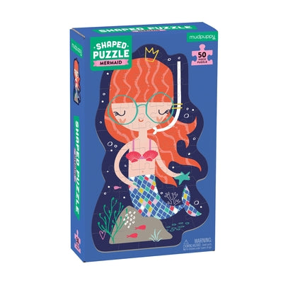 Mermaids 50 Piece Shaped Character Puzzle by Wilkinson, Lucia