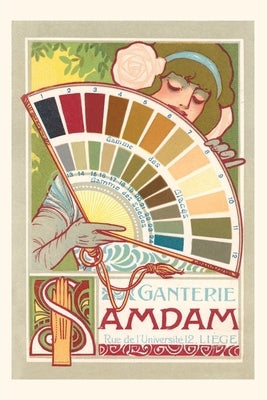 Vintage Journal Art Nouveau Paint Chips by Found Image Press