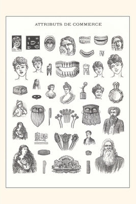 Vintage Journal Heads and Faces by Found Image Press