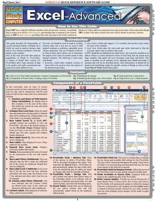 Excel Advanced by Hales, John