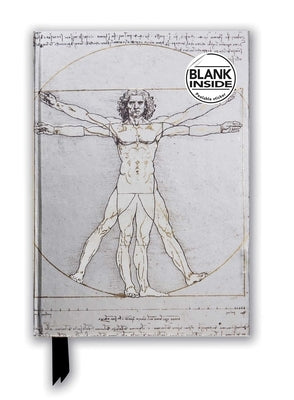 Leonardo Da Vinci: Vitruvian Man (Foiled Blank Journal) by Flame Tree Studio
