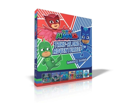 Pj Masks Take-Along Adventures! (Boxed Set): Catboy Does It Again; Meet Pj Robot!; Mystery Mountain Adventure!; Pj Masks Save the School!; Meet the Wo by Various