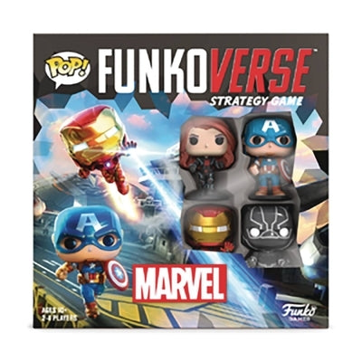 Funkoverse Strategy Game Marvel 100 Four Pack by Funko