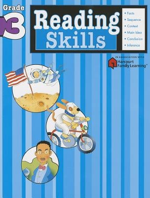 Reading Skills: Grade 3 (Flash Kids Harcourt Family Learning) by Flash Kids