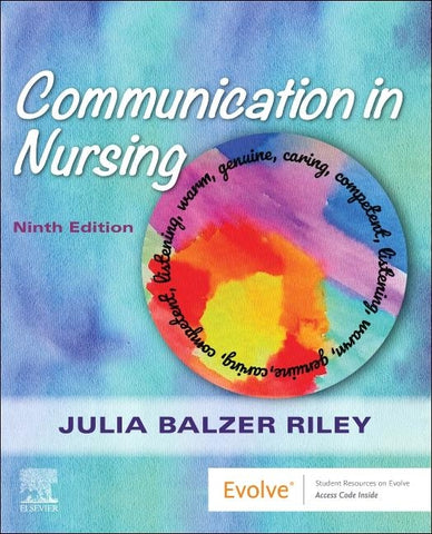 Communication in Nursing by Balzer Riley, Julia