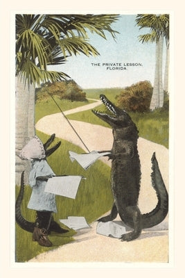 Vintage Journal Private Lesson with Gators by Found Image Press