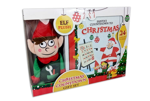 Christmas Countdown Gift Set: Storybook and Elf Plush Toy by Thompson, Kim