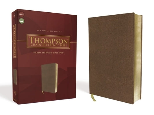 Nkjv, Thompson Chain-Reference Bible, Leathersoft, Brown, Red Letter by Thompson, Frank Charles