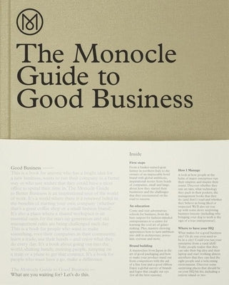 The Monocle Guide to Good Business by Monocle