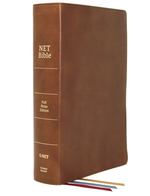 Net Bible, Full-Notes Edition, Genuine Leather, Brown, Comfort Print: Holy Bible by Thomas Nelson