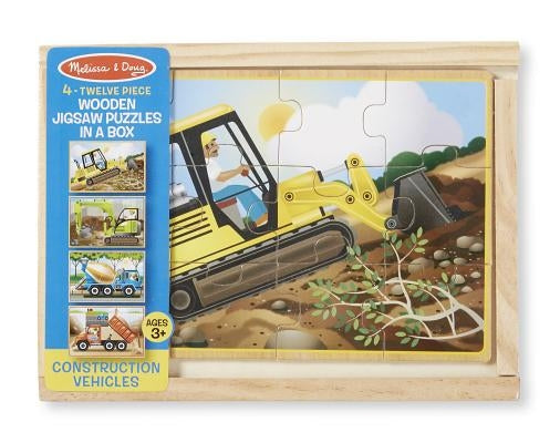 Construction Puzzles in a Box by Melissa & Doug