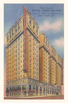 Vintage Journal Hotel Times Square by Found Image Press