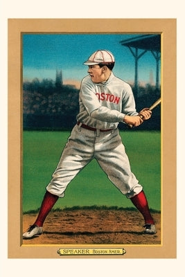 Vintage Journal Early Baseball Card, Tris Speaker by Found Image Press