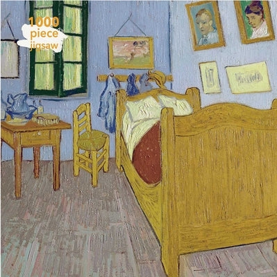 Adult Jigsaw Puzzle Vincent Van Gogh: Bedroom at Arles: 1000-Piece Jigsaw Puzzles by Flame Tree Studio
