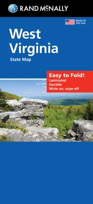 Rand McNally Easy to Fold: West Virginia State Laminated Map by Rand McNally