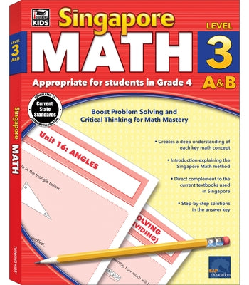 Singapore Math, Grade 4 by Thinking Kids