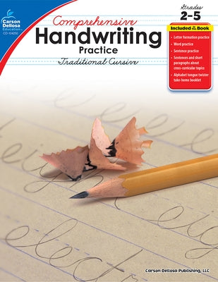 Comprehensive Handwriting Practice: Traditional Cursive, Grades 2 - 5 by Pyne, Lynette