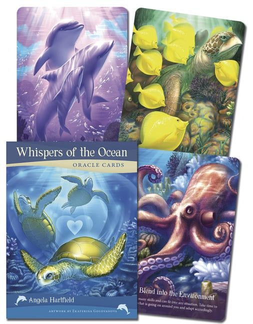 Whispers of the Ocean Oracle Cards by Hartfield, Angela