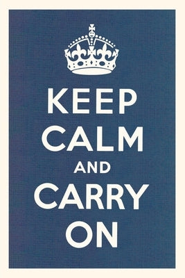 Vintage Journal Keep Calm and Carry On by Found Image Press