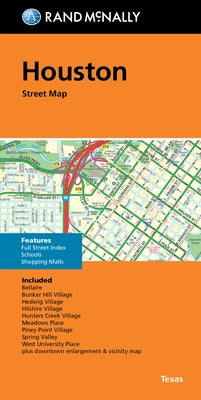 Rand McNally Folded Map: Houston Street Map by Rand McNally