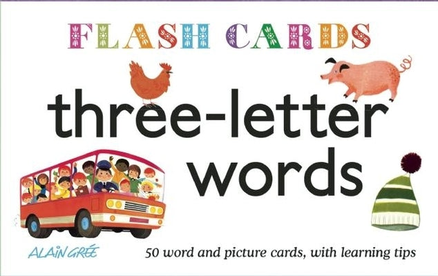 Three-Letter Words - Flash Cards by Gr&#233;e, Alain