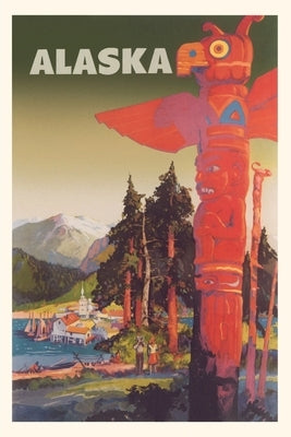 Vintage Journal Alaska Travel Poster by Found Image Press