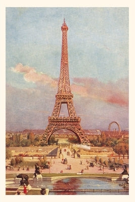 Vintage Journal Eiffel Tower and Fountain by Found Image Press