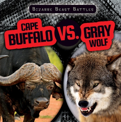 Cape Buffalo vs. Gray Wolf by Levy, Janey