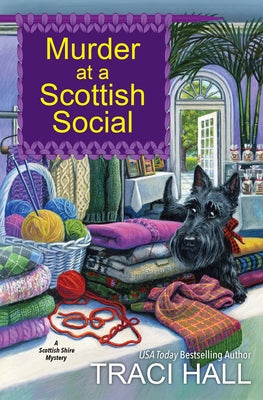 Murder at a Scottish Social by Hall, Traci
