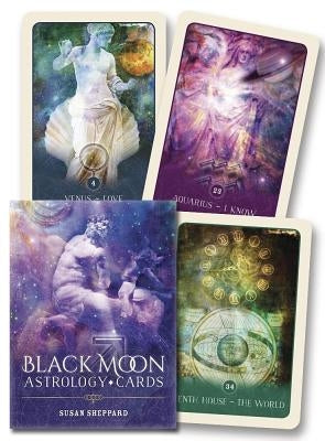 Black Moon Astrology Cards by Sheppard, Susan