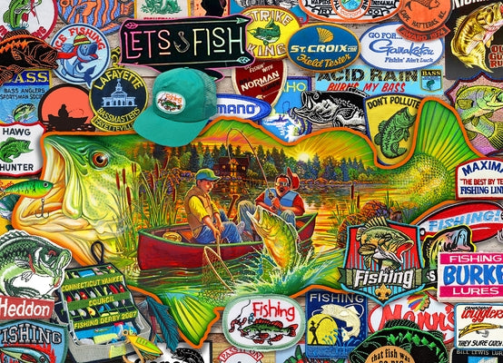 Let's Fish 1000-Piece Puzzle by Johnson, Lewis T.