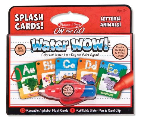 Water Wow! - Splash Cards Alphabet by Melissa & Doug