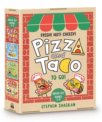 Pizza and Taco to Go! 3-Book Boxed Set: Pizza and Taco: Who's the Best?; Pizza and Taco: Best Party Ever!; Pizza and Taco Super-Awesome Comic! by Shaskan, Stephen