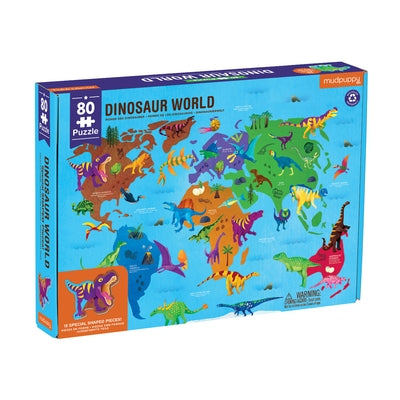 Dinosaur World Geography Puzzle by Mudpuppy