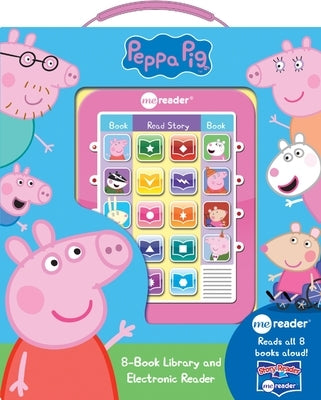 Peppa Pig: Me Reader 8-Book Library and Electronic Reader Sound Book Set [With Electronic Reader] by Ball, Alan