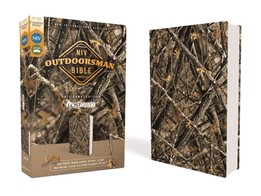 Niv, Outdoorsman Bible, Lost Camo Edition, Leathersoft, Red Letter Edition, Comfort Print: The Field-Ready Cover Blends in But the Words Stand Out wit by Cruise, Jason