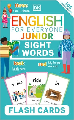 English for Everyone Junior Sight Words Flash Cards by DK