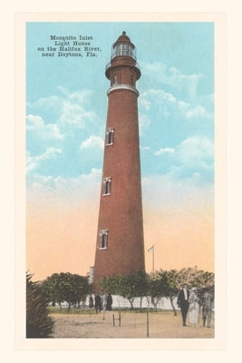 Vintage Journal Mosquito Inlet Lighthouse by Found Image Press