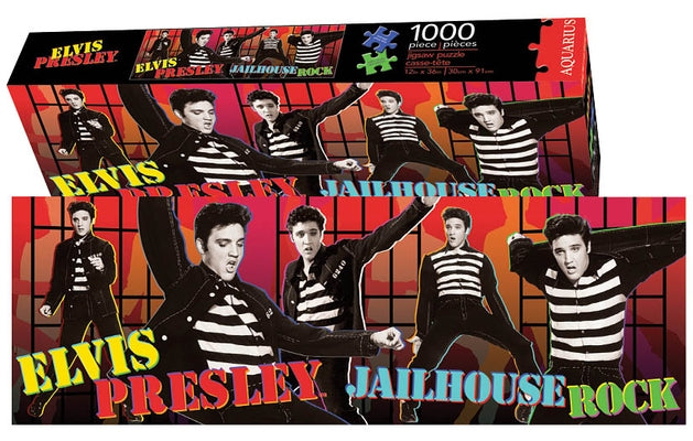 Elvis Presley - Jailhouse Rock - 1000-Piece Jigsaw Puzzle by Hal Leonard