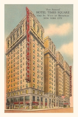 Vintage Journal Waldorf Hotel Times Square, New York City by Found Image Press