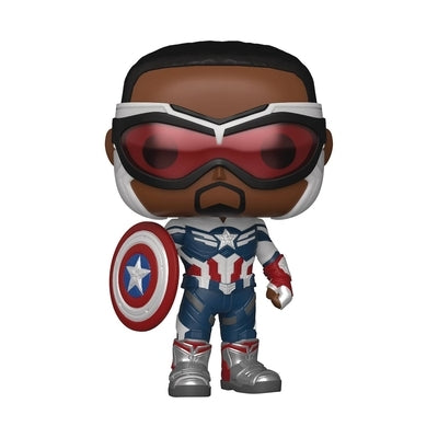 Pop Falcon and the Winter Soldier Sam Wilson Captain America Vinyl Figure by Funko