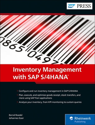 Inventory Management with SAP S/4hana by Roedel, Bernd