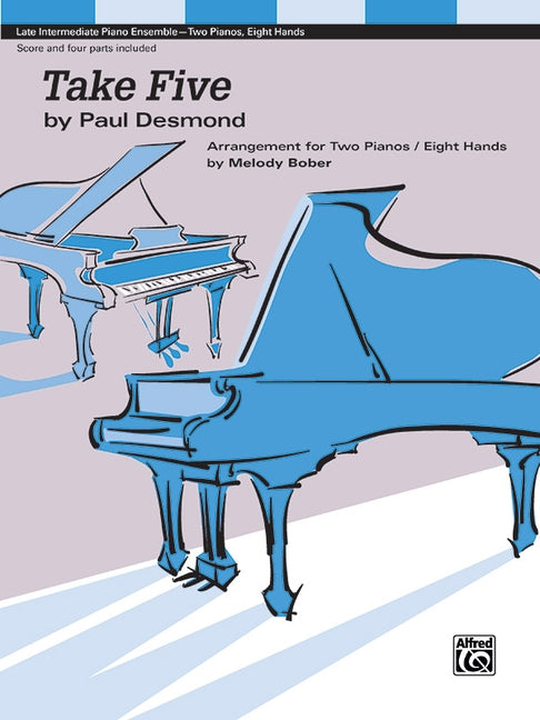 Take Five (2p, 8h): Arrangement for Two Pianos / Eight Hands, Sheet by Brubeck, Dave