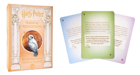 Harry Potter: Magical Meditations: 64 Inspirational Cards Based on the Wizarding World (Harry Potter Inspiration, Gifts for Harry Potter Fans) by Revenson, Jody