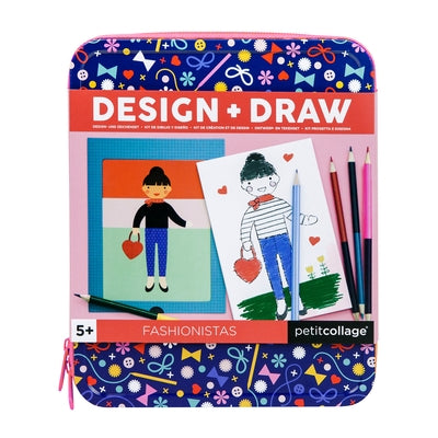 Design + Draw Fashionistas by Petit Collage