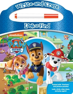 Nickelodeon Paw Patrol: Write-And-Erase Look and Find: Write-And-Erase Look and Find by Pi Kids