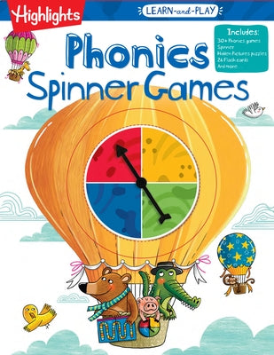 Highlights Learn-And-Play Phonics Spinner Games by Highlights Learning