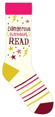 Dangerous Women Read Socks by Gibbs Smith Gift