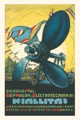 Vintage Journal Hungarian Machinery Fair Poster by Found Image Press