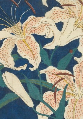 Hiroshige Spotted Lilies Dotted Paperback Journal: Blank Notebook with Pocket by Tuttle Studio